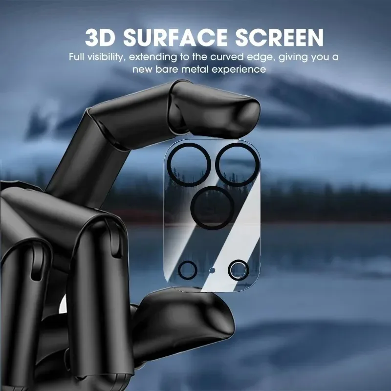 Tempered Glass Camera Lens Protectors for iPhone 17 ProMax/17 Pro/17 Air Clear Anti-scratch Lens Protective Films for iPhone 16 - Image 5