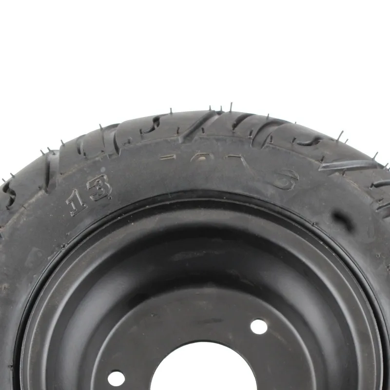 Modified Electric Motorcycle Four-wheel Kart Accessories 13X5.00-6 Inch Road Tires Vacuum Tires Iron Wheels