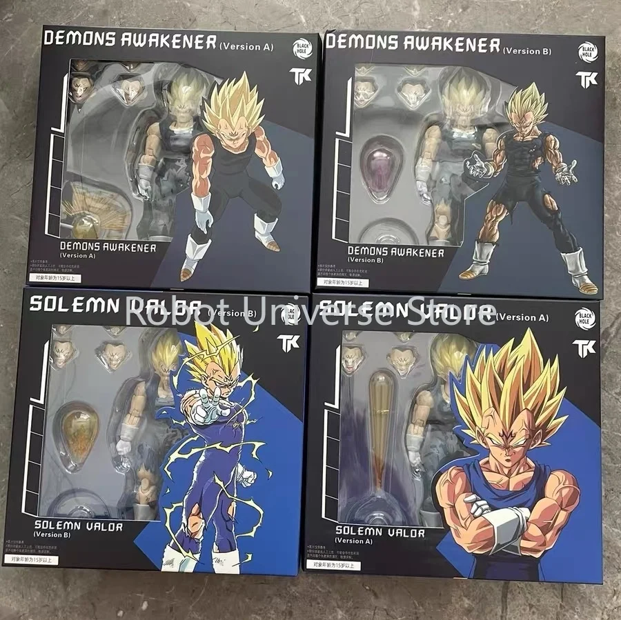 В наличии - Black Hole TK Custom Dragon Ball Z Super Saiyan SSJ Majin Vegeta Battle Damage Full Power Anime Toy Figt