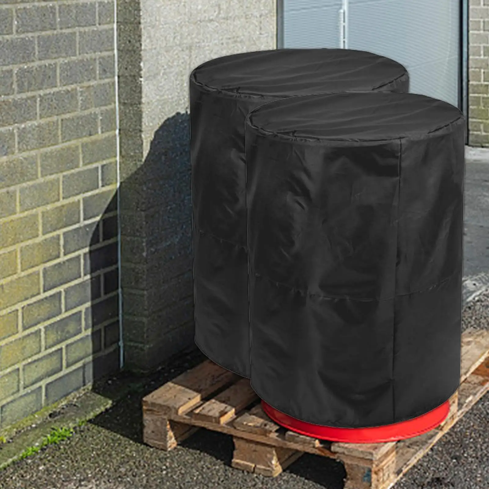 

Крышка бочки, крышка контейнера для сбора воды, водонепроницаемая крышка ведра от дождя и снега, крышка ведра от дождя и снега с шнурком для сада