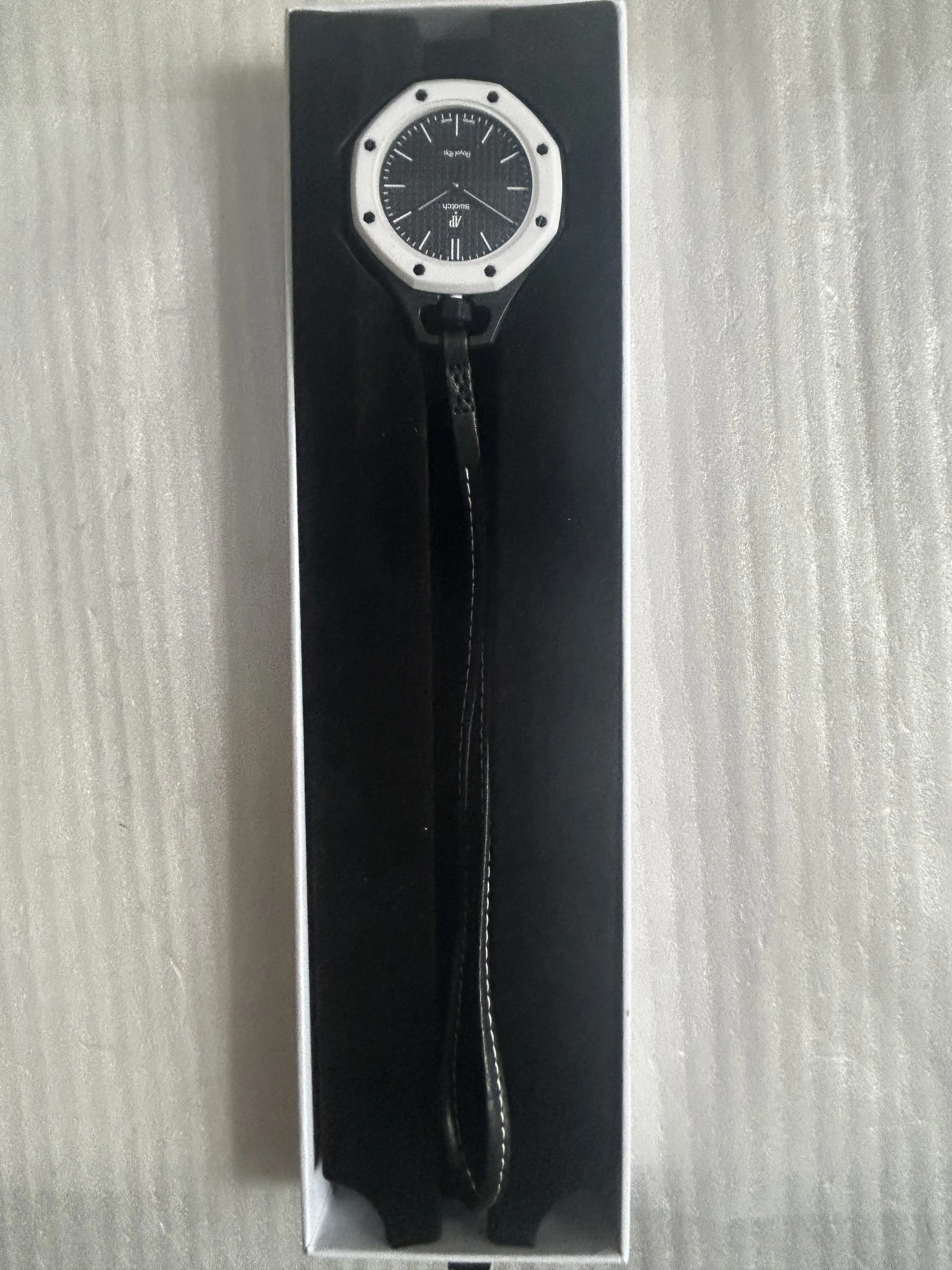 1:1 Replica With Box AP Swatch Joint Watch Quartz PockeWatch Royal Pop Oak Pocket Watch Couple Watch Exquisite Birthday New Gift view 3
