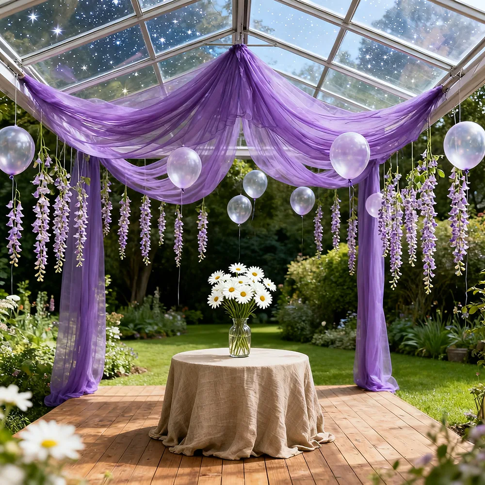 Extra Long Semi Transparent Tu - đánh giá và giá Curtain Sheer Voile