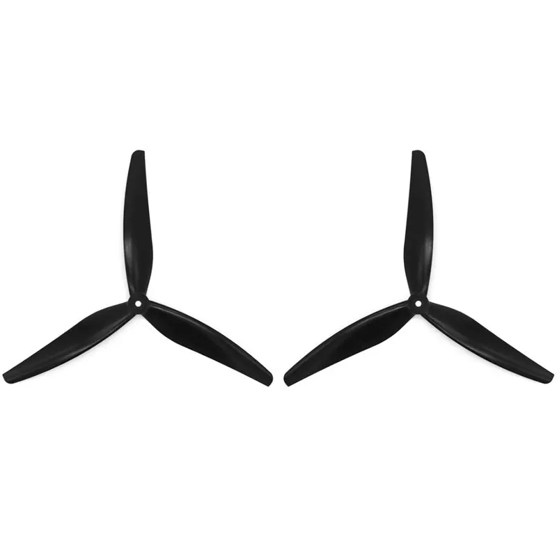 2Pairs(2CW+2CCW) Gemfan 1050W Wider 10X5X3 3-Blade Glass Fiber Nylon Propeller for Multirotor 10