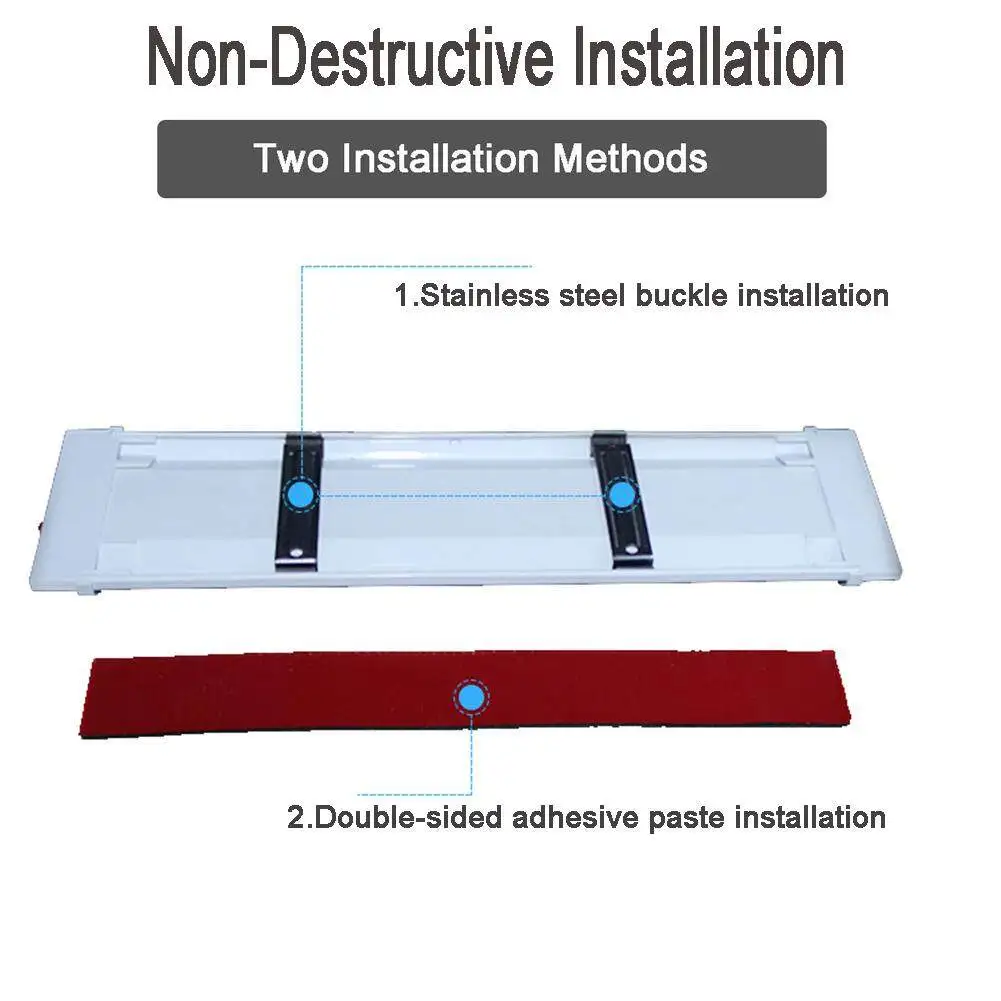 LED ضوء السقف ل RV الداخلية ، أضواء للمقطورة ، قارب ، البضائع ، الكارافانات ، فان ، اكسسوارات السيارات ، 72LED ، 12 فولت-80 فولت