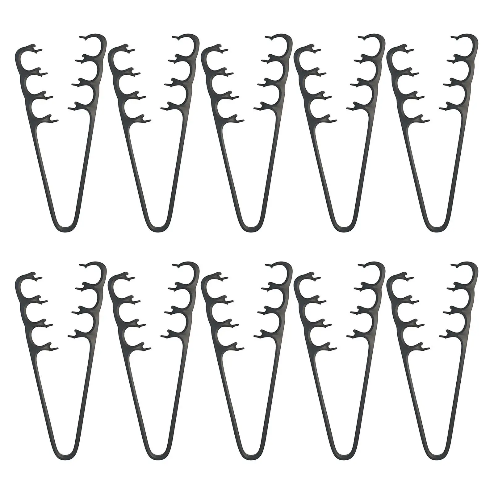 

Набор из 10 расчесок для объема волос: широкозубые расчески для укладки, антистатические, для прикорневого объема и текстурирования волос, для женщин и мужчин