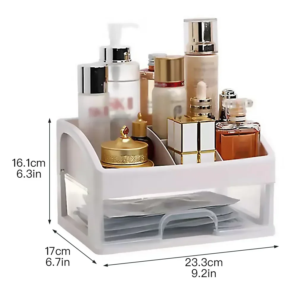 Make Up Case Jewelry Container Box Makeup Organizer Drawers Plastic Cosmetic Storage Box Makeup Brush Holder Organizers 