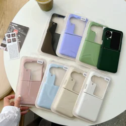 Shockproof Liquid Silicone Case, Slim Skin Soft Touch Phone Cover For OPPO Find N3 Flip, Find N2 Flip, With Retail Package