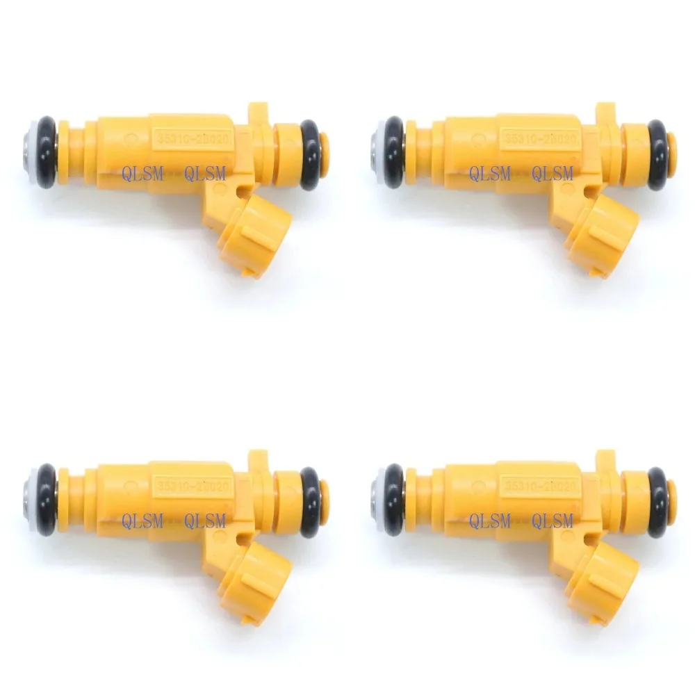 

4-Piece 35310-2B020 Injection Nozzle Fuel Injector for Hyundai i20 Kia 1.4 1.6 G4FG premium car accessories -