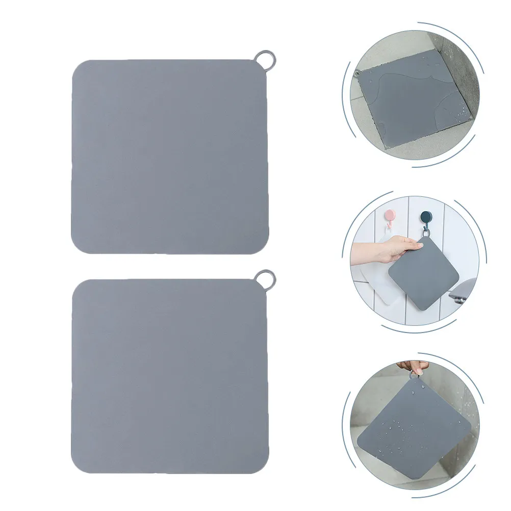 

2Pcs Premium Silicone Floor Drain Cover Toilet Sewer Filtering Cover Hair Food Waste Catcher for Home Floor Drain Covers