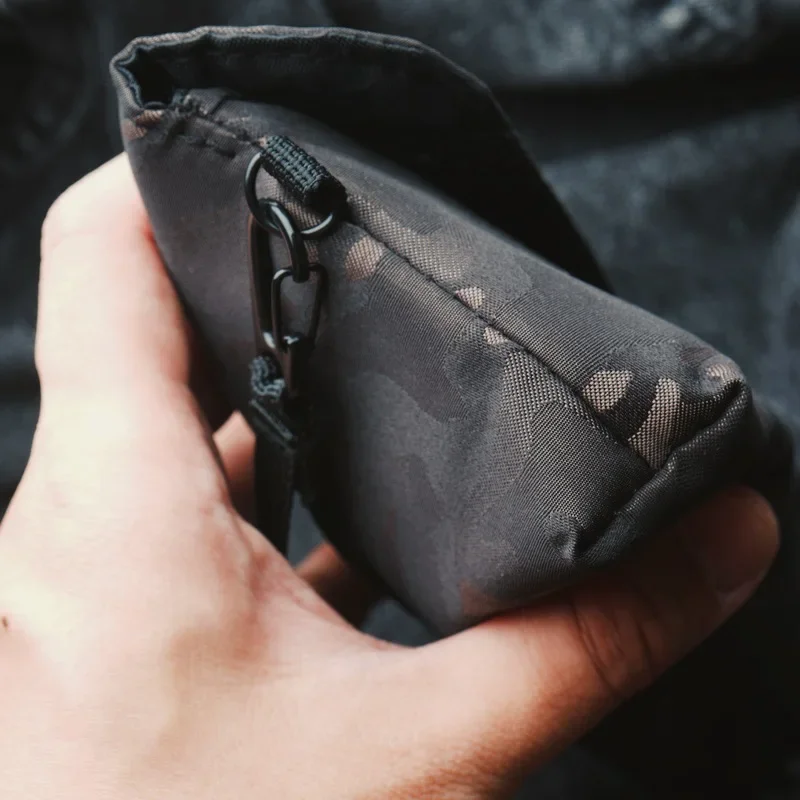 CamSolomon-Sac de Rangement pour Appareil Photo, en Nylon avec Velcro, pour Ricoh Série GR3, Sony Jas100, Série IL G7X