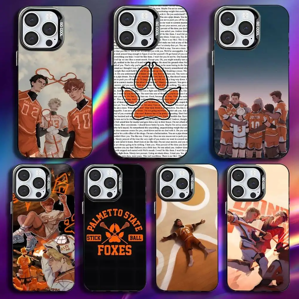 

The Foxhole Court AFTG Phone Case For iPhone 16,15,14,13,12,11,Pro,Max,Plus,Mini,XS,SE Anti Fall Black Matte Hard Bumper