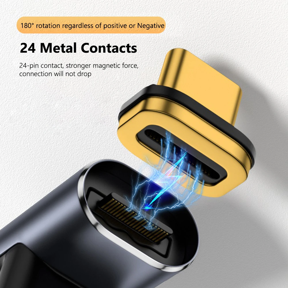 Pd 100 واط نقل البيانات السريع سبائك الألومنيوم Usb4.0 40gbps نقل البيانات موصل عالية السرعة دعم 8k 60hz ل Thunderbolt 4