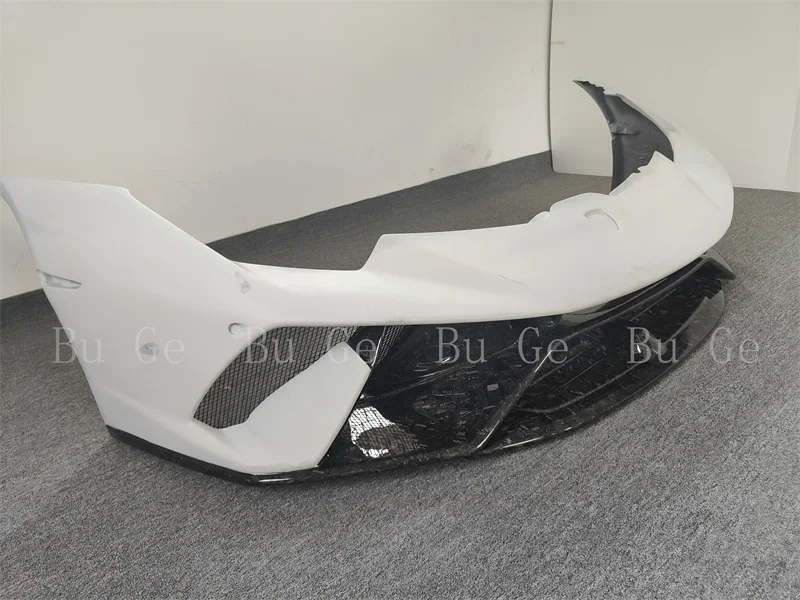 

LANOUT New Front Bumper Body Kit for Lamborghini Huracan LP580 LP610 Semi Forged Carbon Fiber P-style