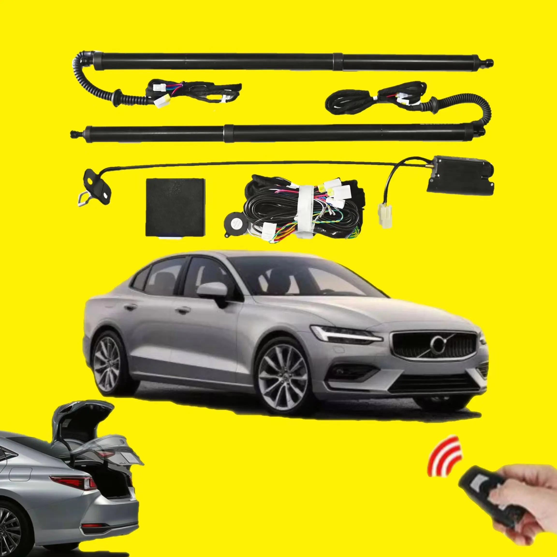 【Single strut】Electric Tailgate for Volvo S60 Auto Tail gate Car Rear Door Trunk Lifting Gate Leg Sensor car accessories