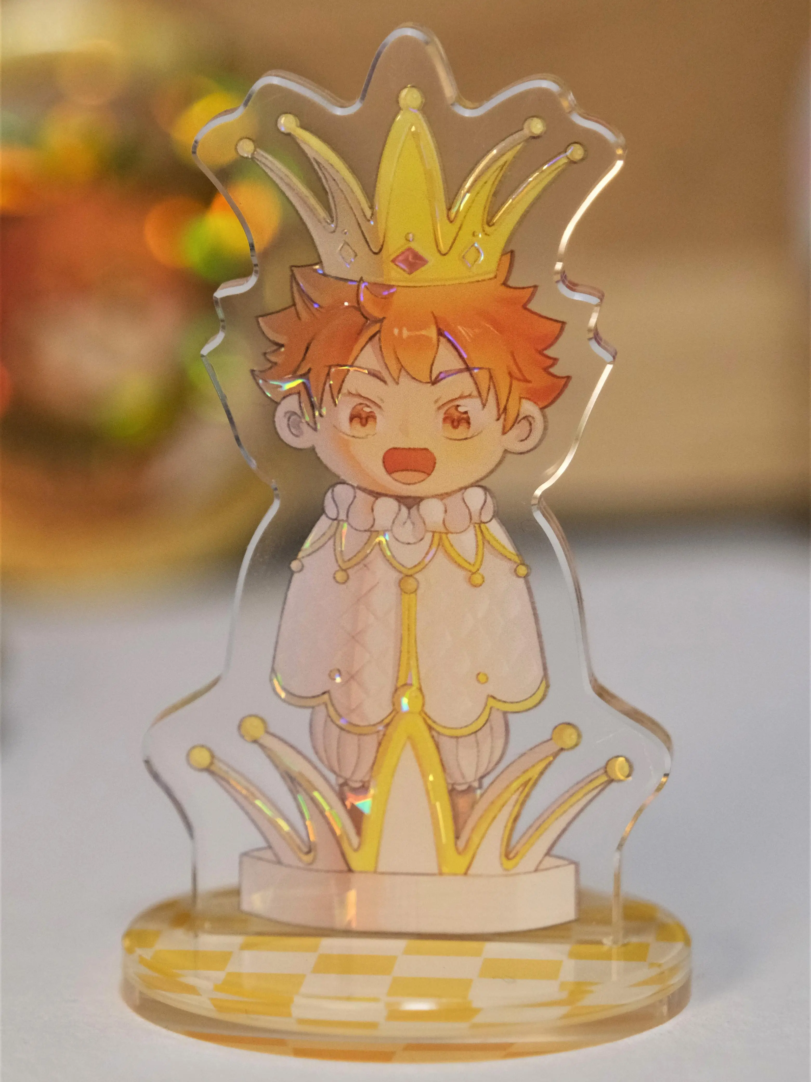 Anime Haikyuu!! Tobio Kageyama Shoyo Hinata Tadashi Yamaguchi Yu Nishinoya Cosplay Acrylic Stand Figure Ornament Mascot Gift