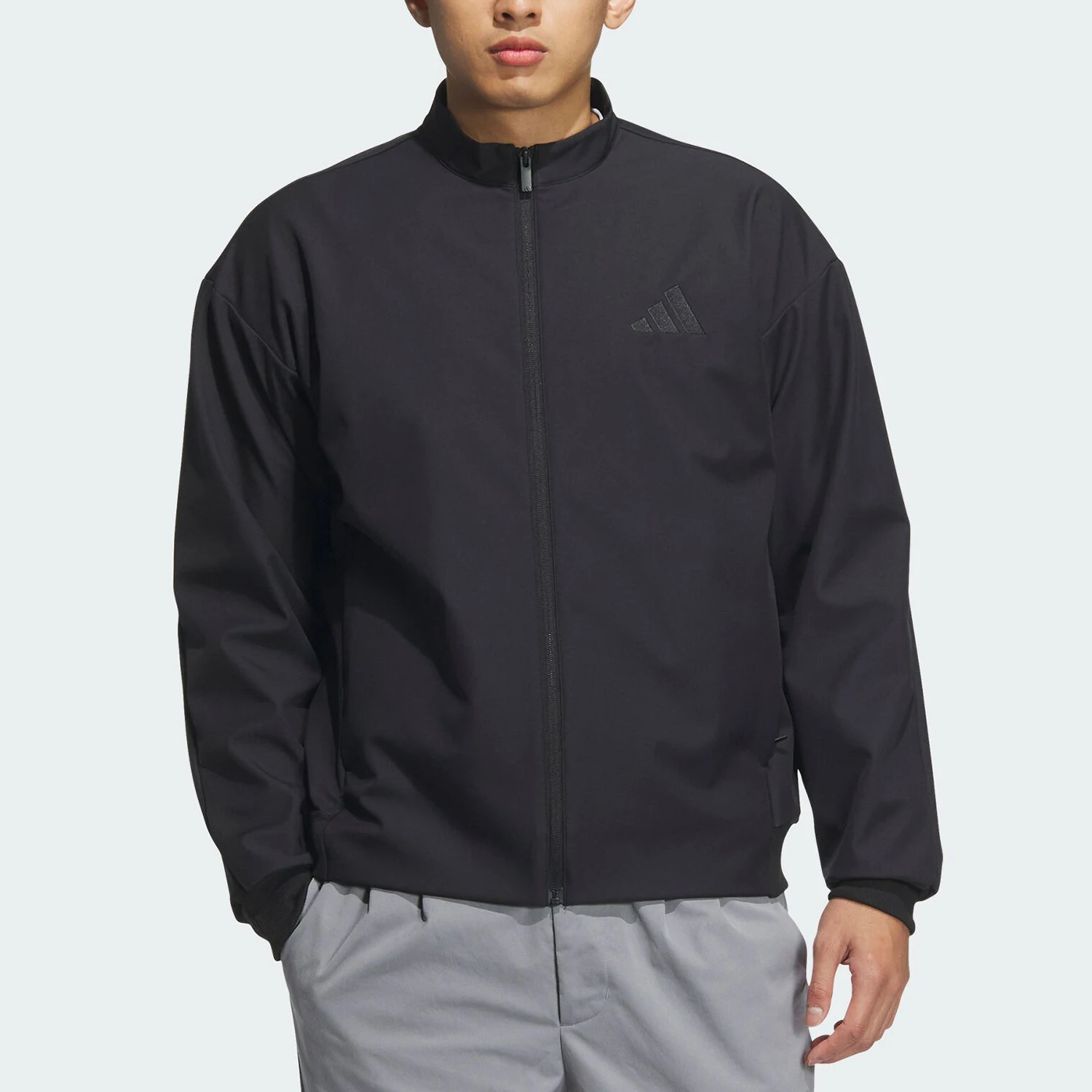 

Adidas Official Genuine M MH WV JKT Men's Stand Collar Loose Outdoor Jacket JY6951