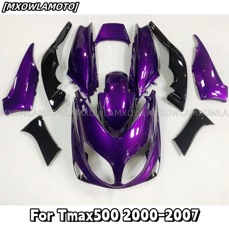 Motorcycle Bodywork Set for TMAX500 TMAX500 2000-2007 01 02 03 04 05 06 ABS Plastic Full Fairings Kit Injection Mold Accessories