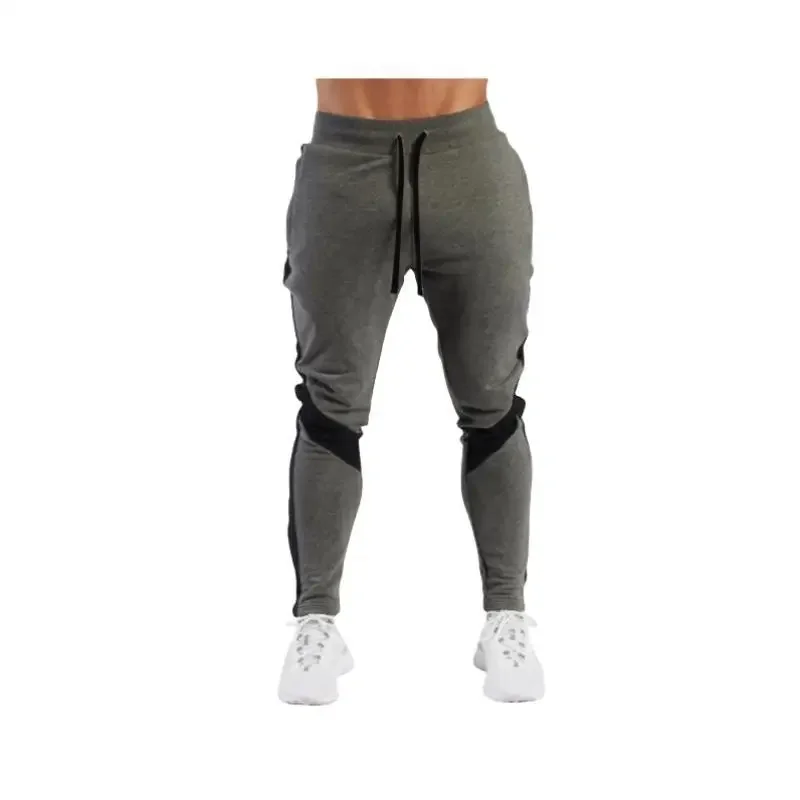 Mens Joggers Casual Pants Fitness Men Sportswear Tracksuit Bottoms Skinny Sweatpants Trousers Black Gyms Jogger Track Pants