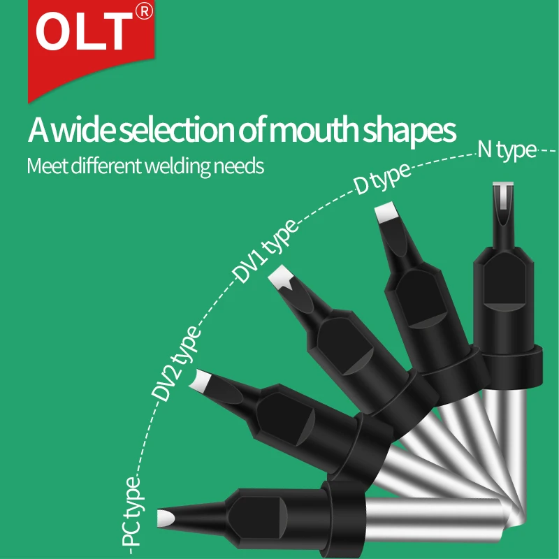 OLT 911 D Series Soldering Tips 16D 20D 24D 30D 40D For Automatic Soldering Machine  For 150W High Frequency Soldering Station