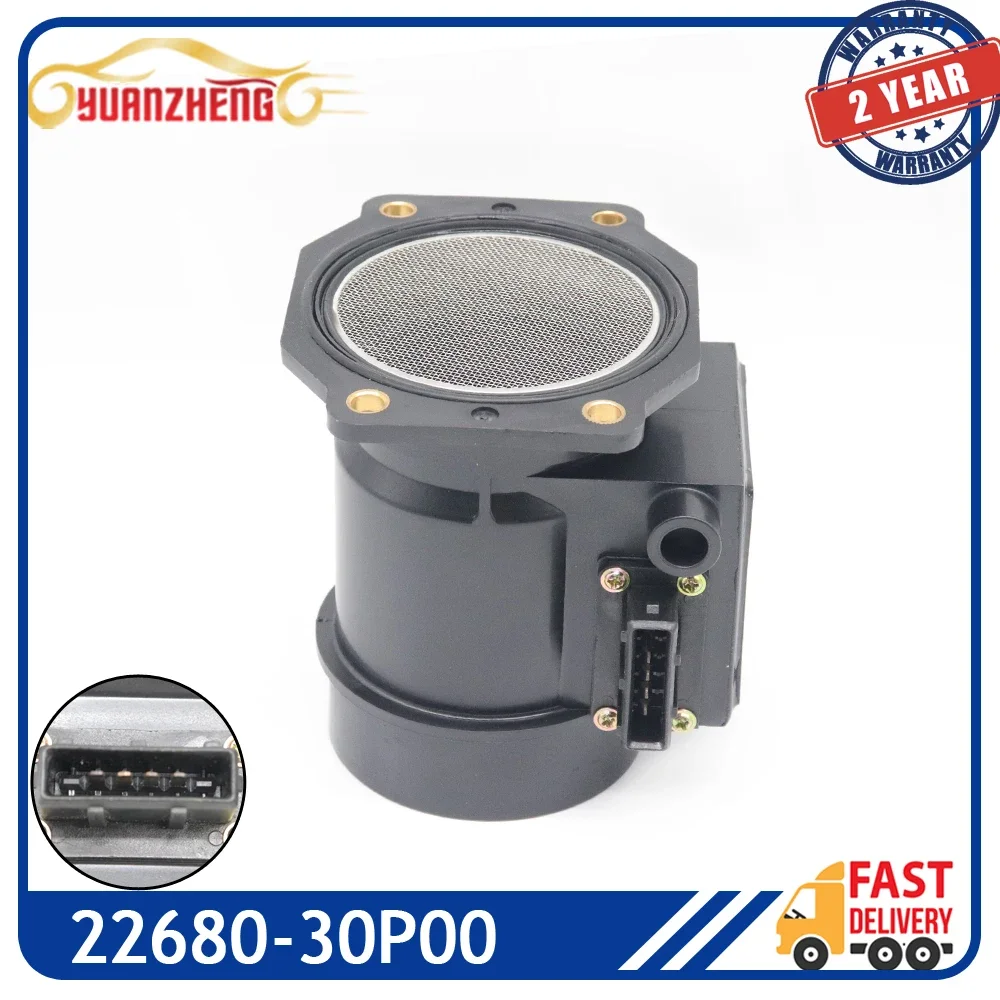 

1PCS MAF Mass Air Flow Meter Sensor 22680-30P00 For Infiniti J30 Saloon 3.0 For Nissan 300 ZX Z32 300zx Z32 1990-1997 0986JG0309