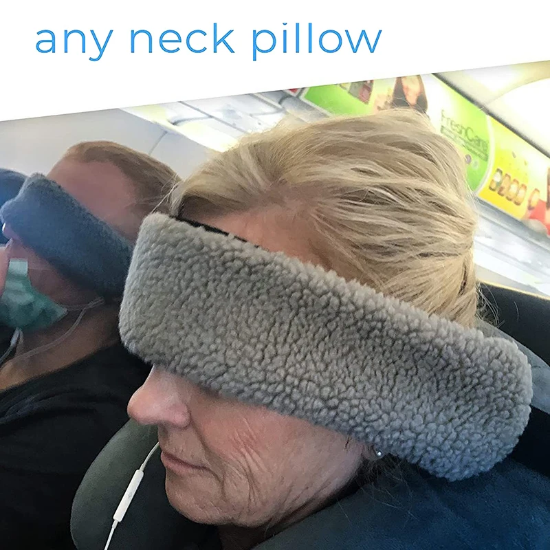 1 Pcs Head Support Strap Adjustable Travel Pillow Airplane Neck Support Band Portable Cars Seat Sleep Aid Head Fixed Strap
