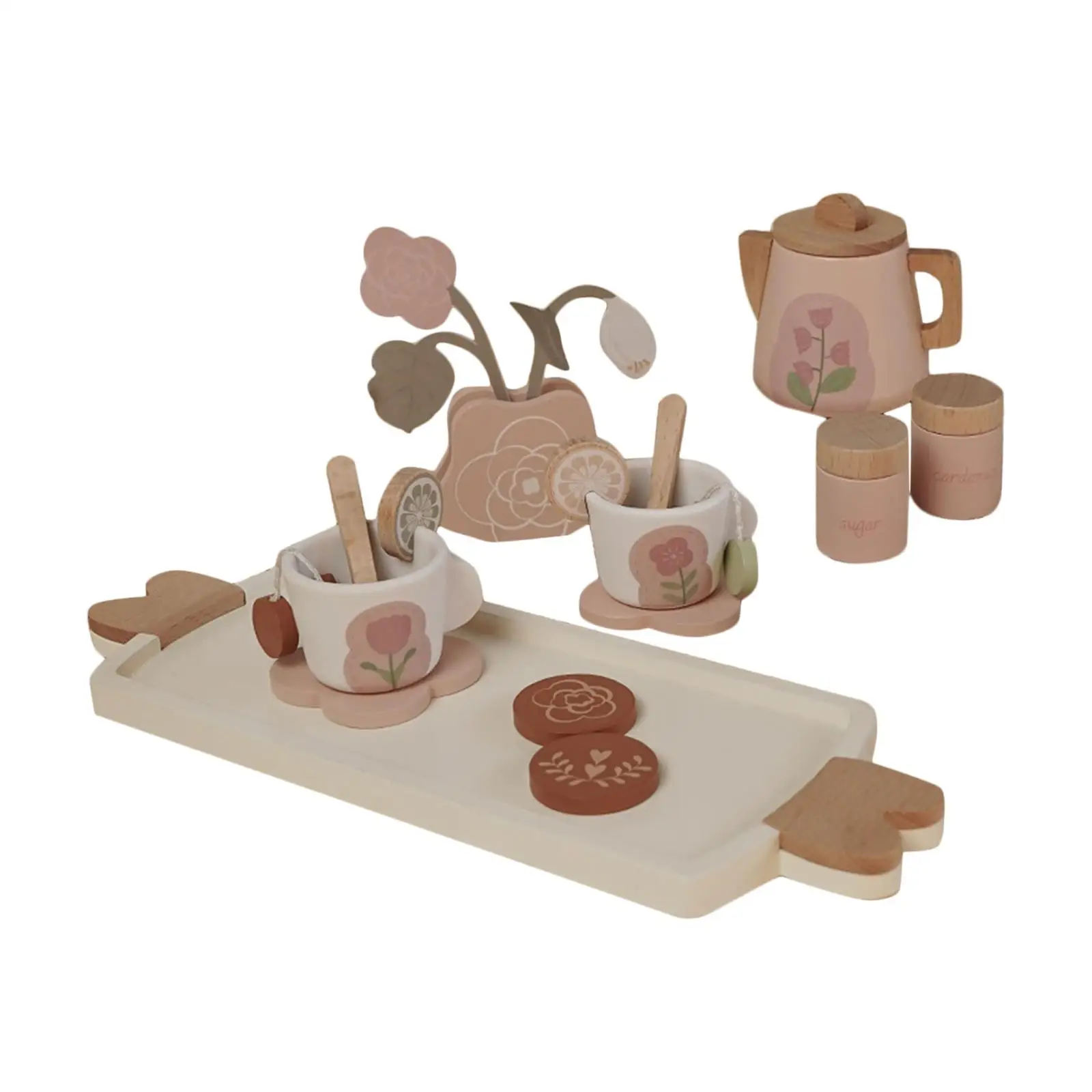 Little Girls Tea Party Set Mini Toys Kitchen Accessories Gifts Toys Girls tea toy for Age 3 4 5 6 7 Year Old Birthday Gifts