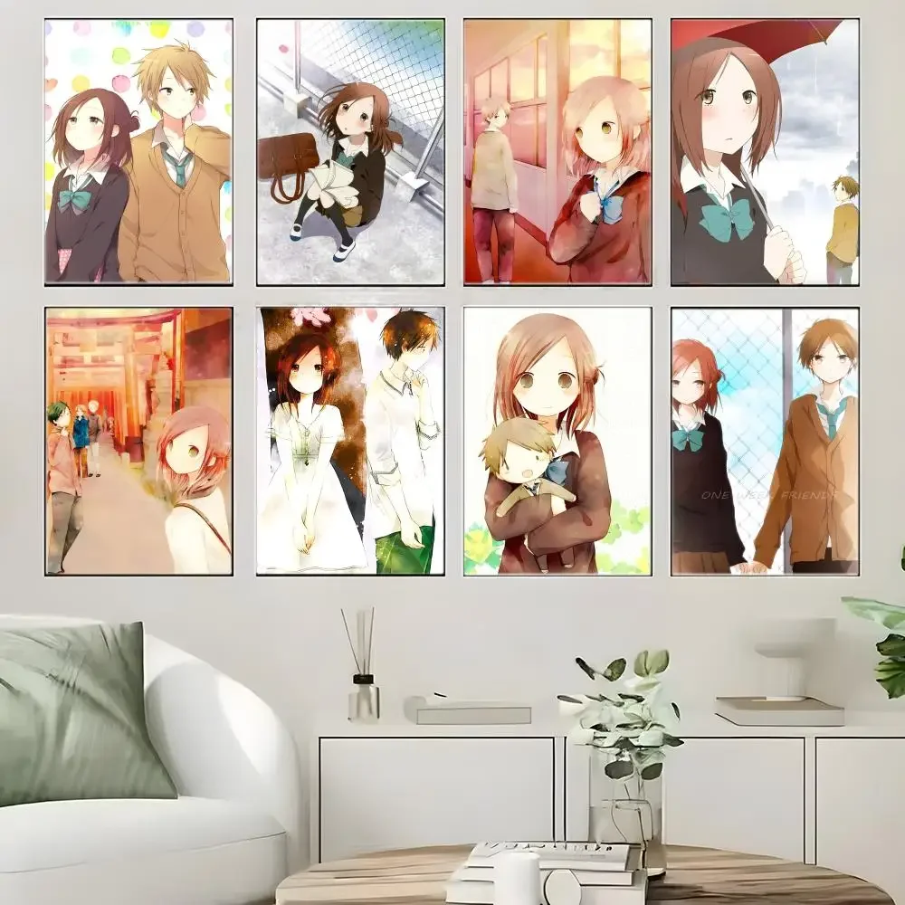 Healing Anime O-One Week Friends Poster Crease Free Waterproof Durable All Space Wall Decor