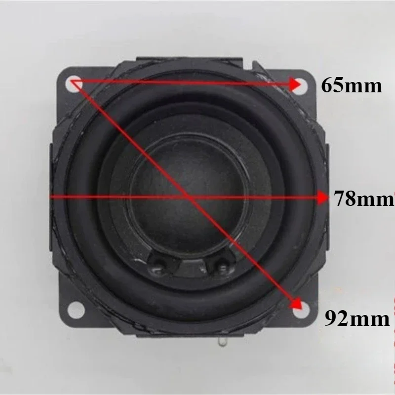 SOTAMIA 1 ชิ้น 3 นิ้วกลางซับวูฟเฟอร์ลําโพง 78 มิลลิเมตร 8 โอห์ม 20 วัตต์ Midrange Bass เสียงบ้านเพลงลําโพงลําโพงเสียงสําหรับ LG
