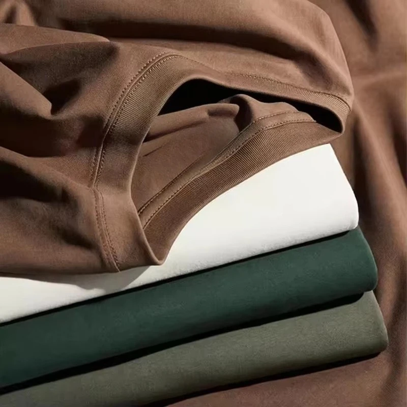 تي شيرت صيفي كبير الحجم من WAVLATII للنساء والرجال بني غير رسمي ملابس الشارع الكورية تي شيرت للجنسين أساسي متين للشباب ملابس علوية رائعة