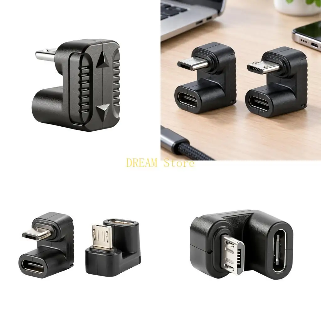 Opposing-Direction U-Shaped USB Coupling Ends in a 2-Pack Set Best Sale