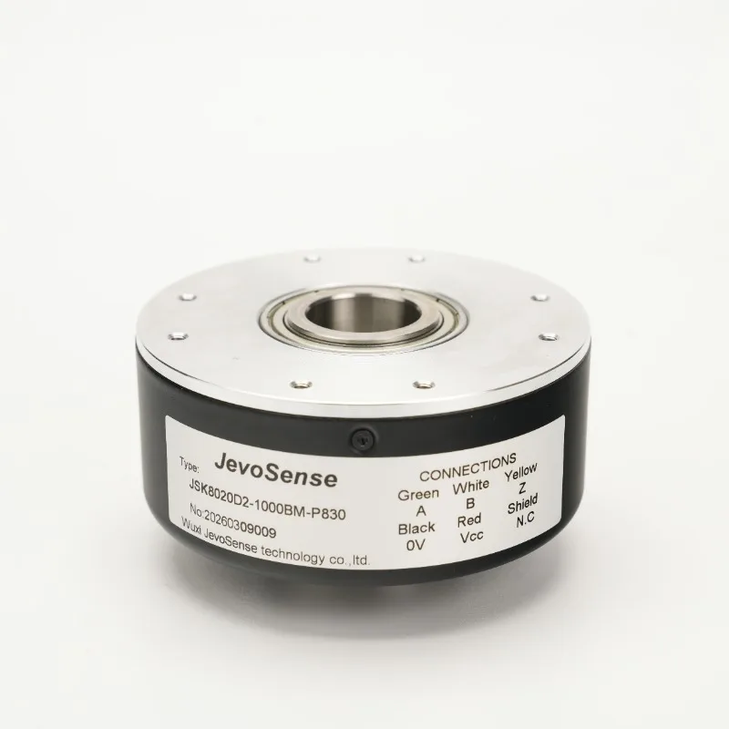 Optical Hollow Shaft Encoder with 20mm 10000 Ppr Resolution NPN PNP PUSH-PULL TTL Output IP50 protection Level