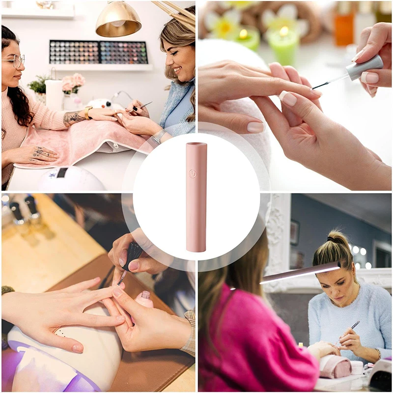 Mini lampe UV LED Portable pour l'éclairage des ongles, Gel, tranche d'ongles, lampe de photothérapie, lampe UV, outil de Salon d'art des ongles