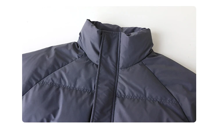 CHIC VEN Women's Down Coat Reflective Gradient Thickened Women Bread Coats 90 White Duck Down Jacket Warm Overcoat Winter 2024