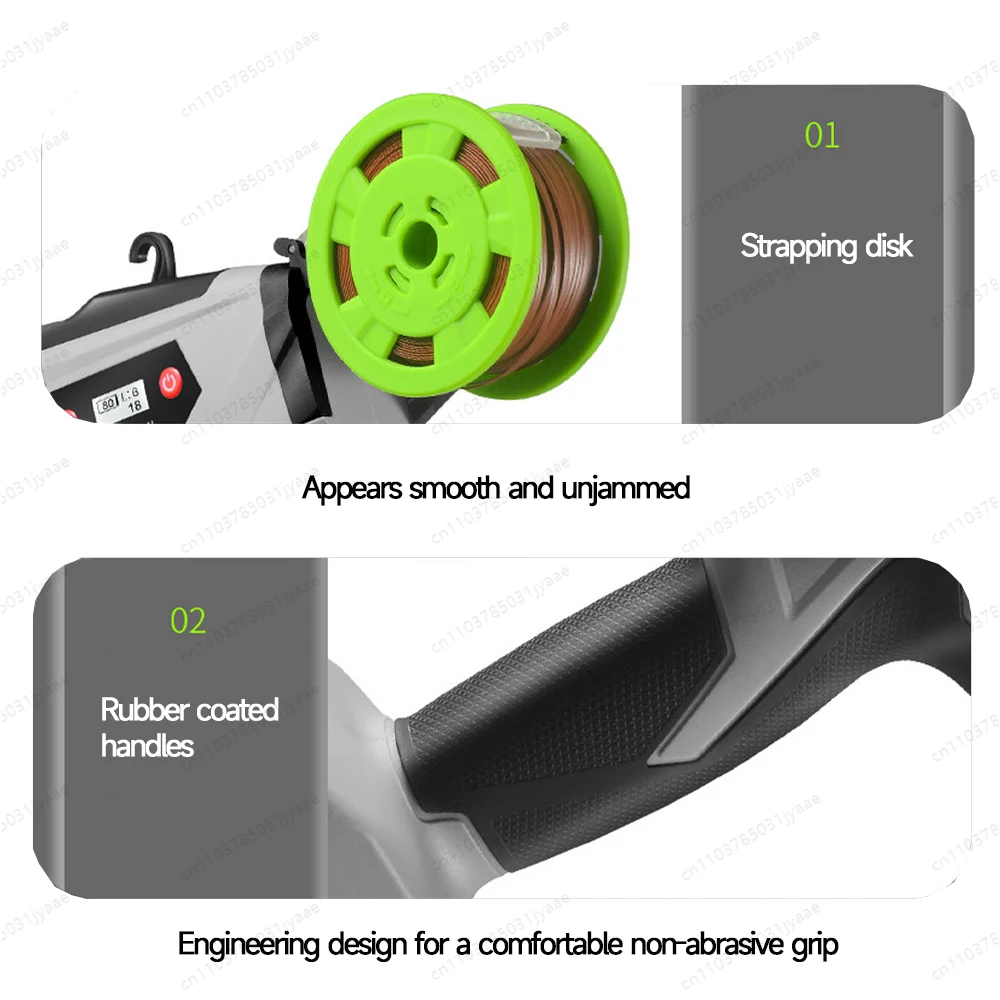 16.8V Electric Tying Binding Garden Tools Garter Plants Branch  Machine grape vine fully automatic knotter
