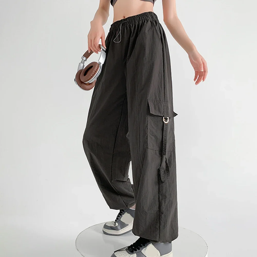 

Spring And Summer Fashion High Waist Pants Stylish Wide Leg Summer Pants Club Outfit Leisure Style Regular Length