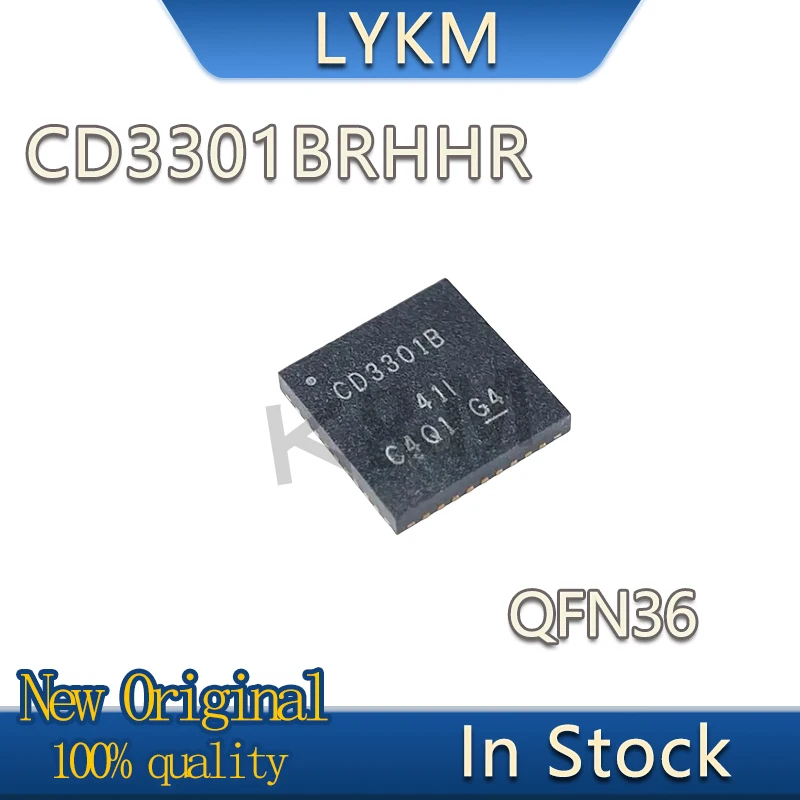 

2-10/PCS New Original CD3301BRHHR CD3301BRHHT CD3301B QFN36 chip In Stock