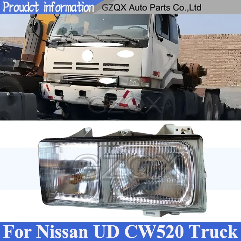 

CAPQX LHD Front Bumper Head Light Head Lamp For Nissan UD CW520 Truck Headlight Headlamp Front Light