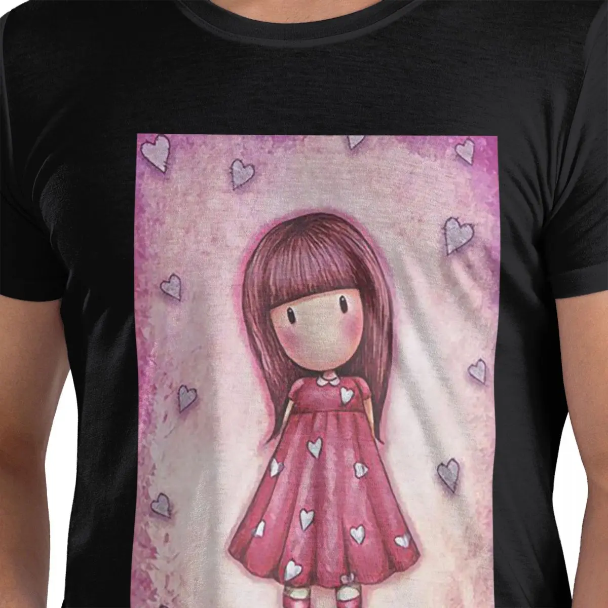 

Santoro Gorjuss 100% Cotton T-Shirt Men'sClassic T Shirts Men O-Neck Short Sleeve S-6XL