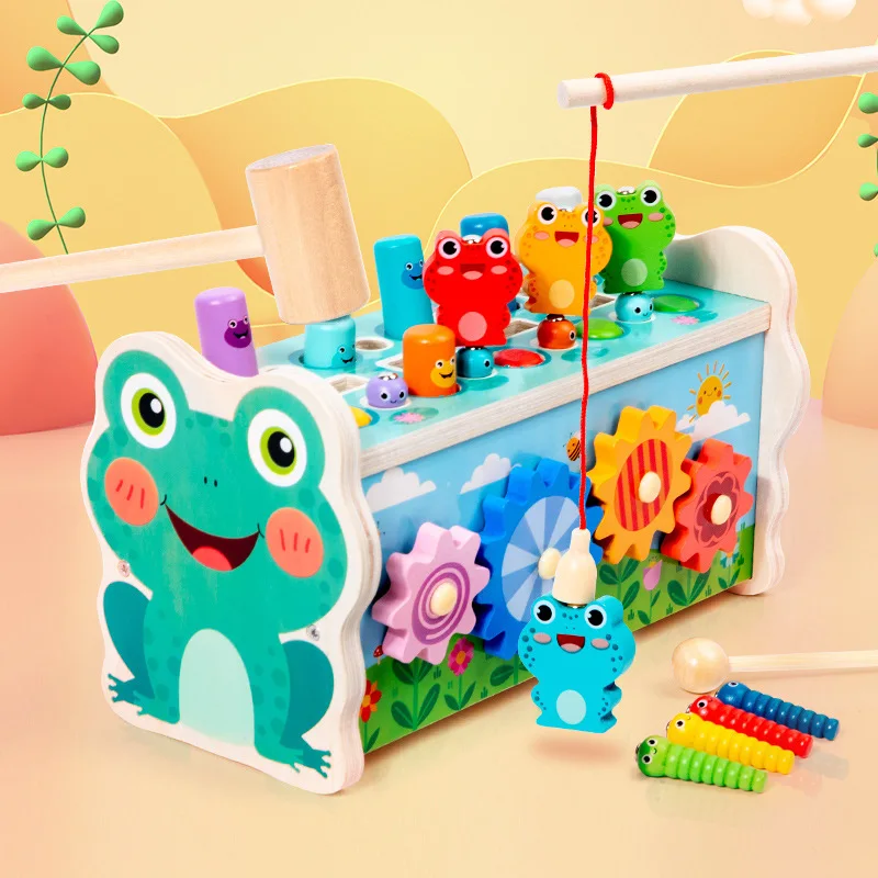 

Early Education Toys To Beat Gophers and Catch Bugs and Exercise Hand-eye Coordination Multi-functional Educational Toys