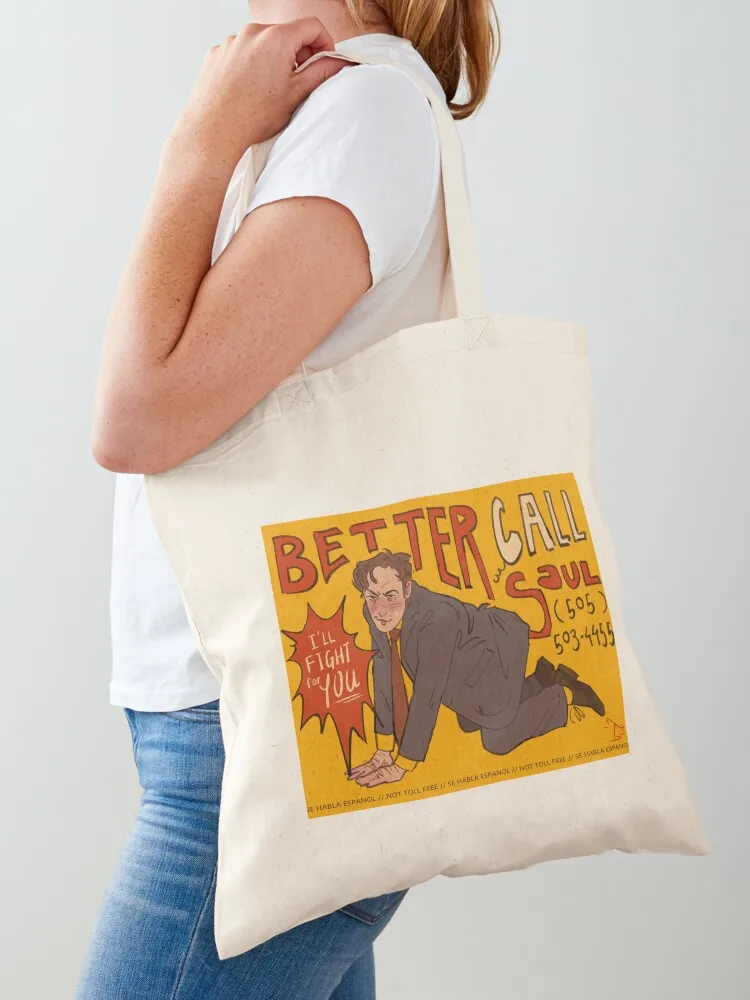 

BETTER CALL SAUL... Tote Bag Women's bag shopper bag woman shopping cart bags Cloth