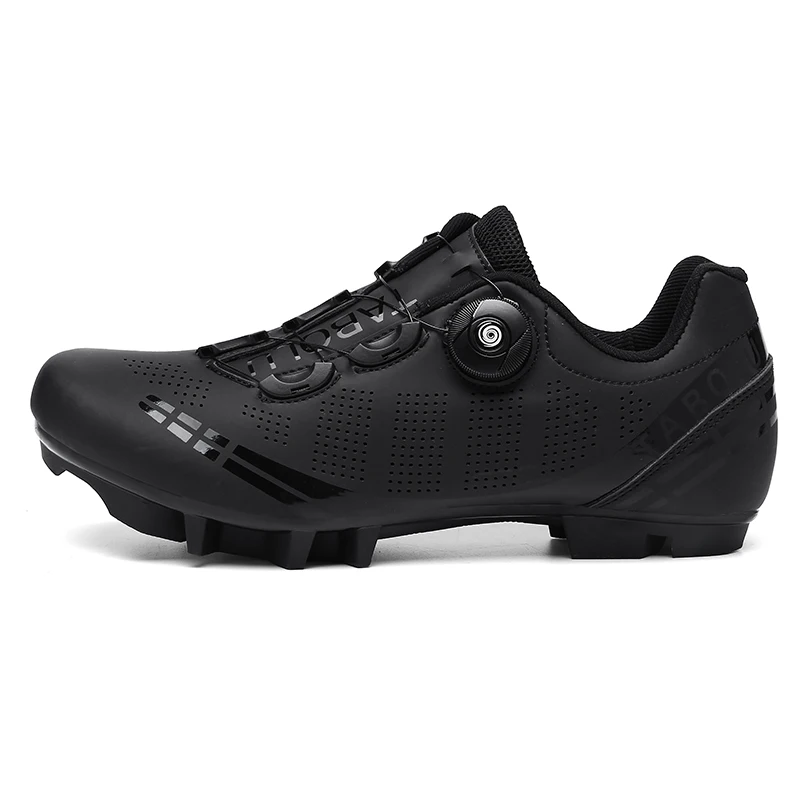 Men MTB Cycling Shoes Women Road Bike Lock Shoes Breathable Non-slip Pedal Bike Racing Contest Self-Locking Speed Bicycle Shoes