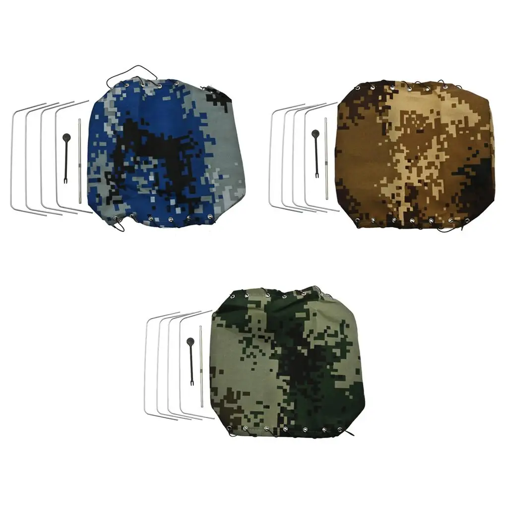 

1/16 Canvas Truck Hood Cover Cloth Railing Fence Tent Frame for WPL B14 B14K