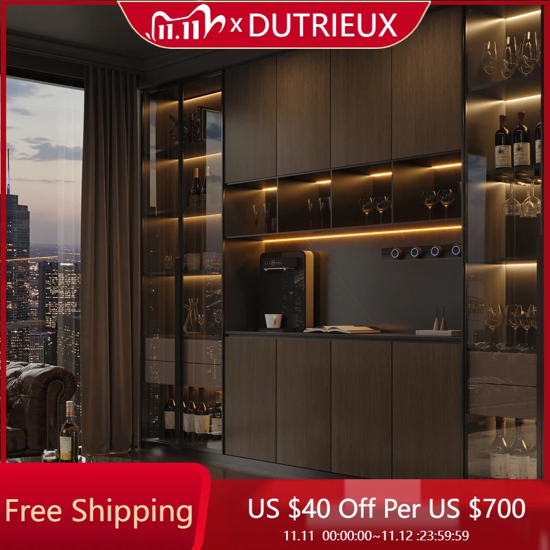 

Luxury Wood Cabinets Storage House Container Organizer Living Room Cabinets Display Wine Bookcase Gabinete Trendy Furniture