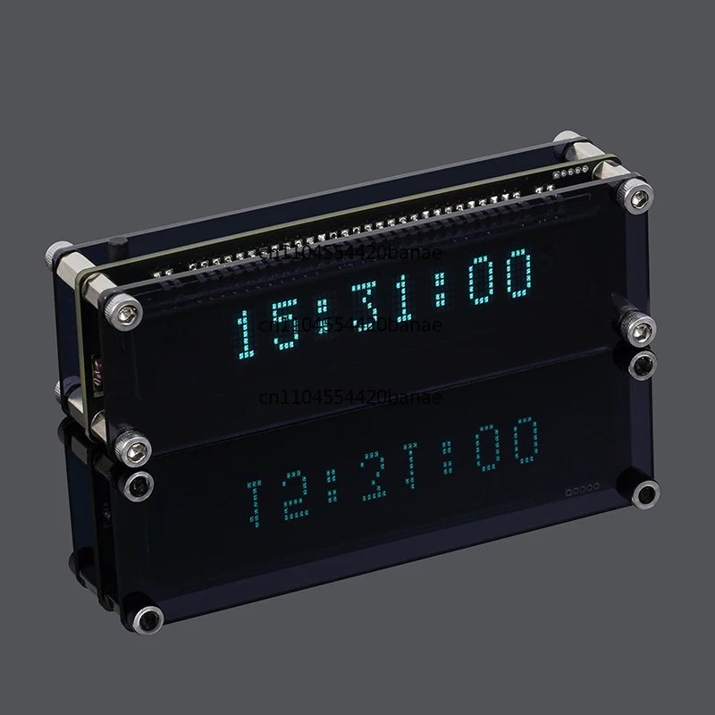 Creative flip clock, real-time display, vacuum fluorescent display, automatic calibration