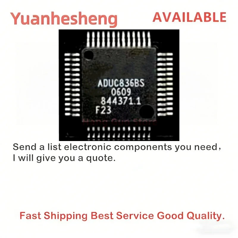 Original ADUC836BSZ ADUC836BS QFP52 Embedded microcontroller IC Chip