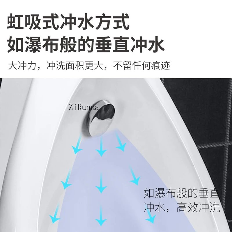Wall-mounted urinal Automatic intelligent sensor urinal Integrated ceramic urinal