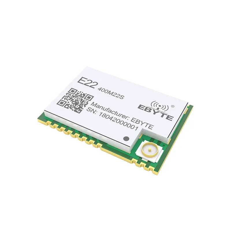 SX1268 LoRa Module 433MHz 22dBm Transceiver E22-400M22S Long Range 7KM SMD SPI Interface 32M High-Precision TCXO LoRa Module