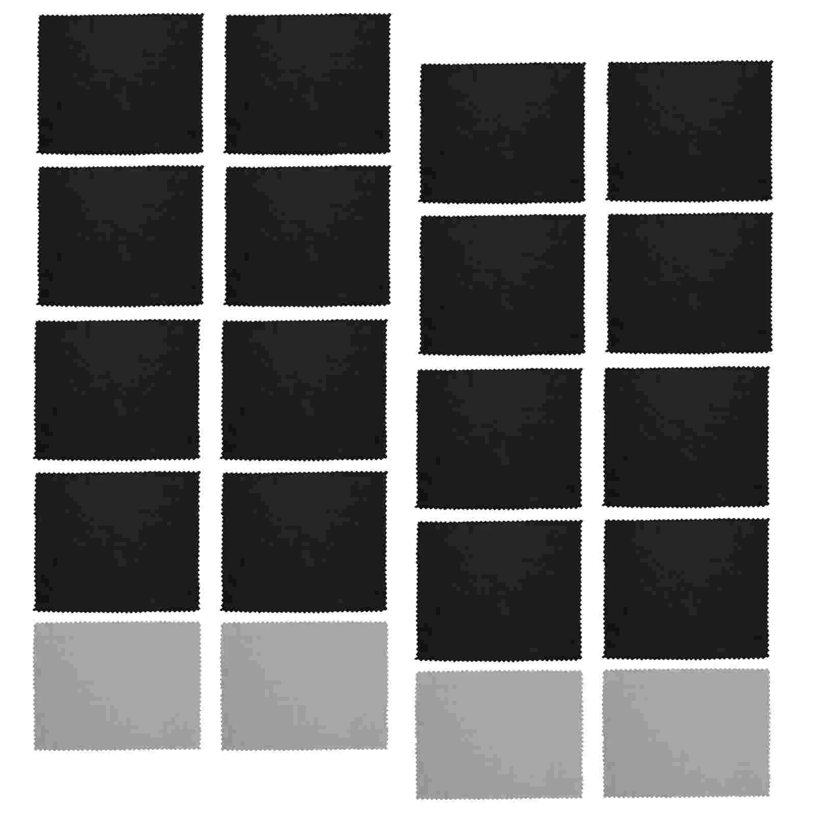 

24 Pcs Computer Cleaning Cloth Glasses Cleaner to Eyepiece Microfiber Lens Accessories for Thicken