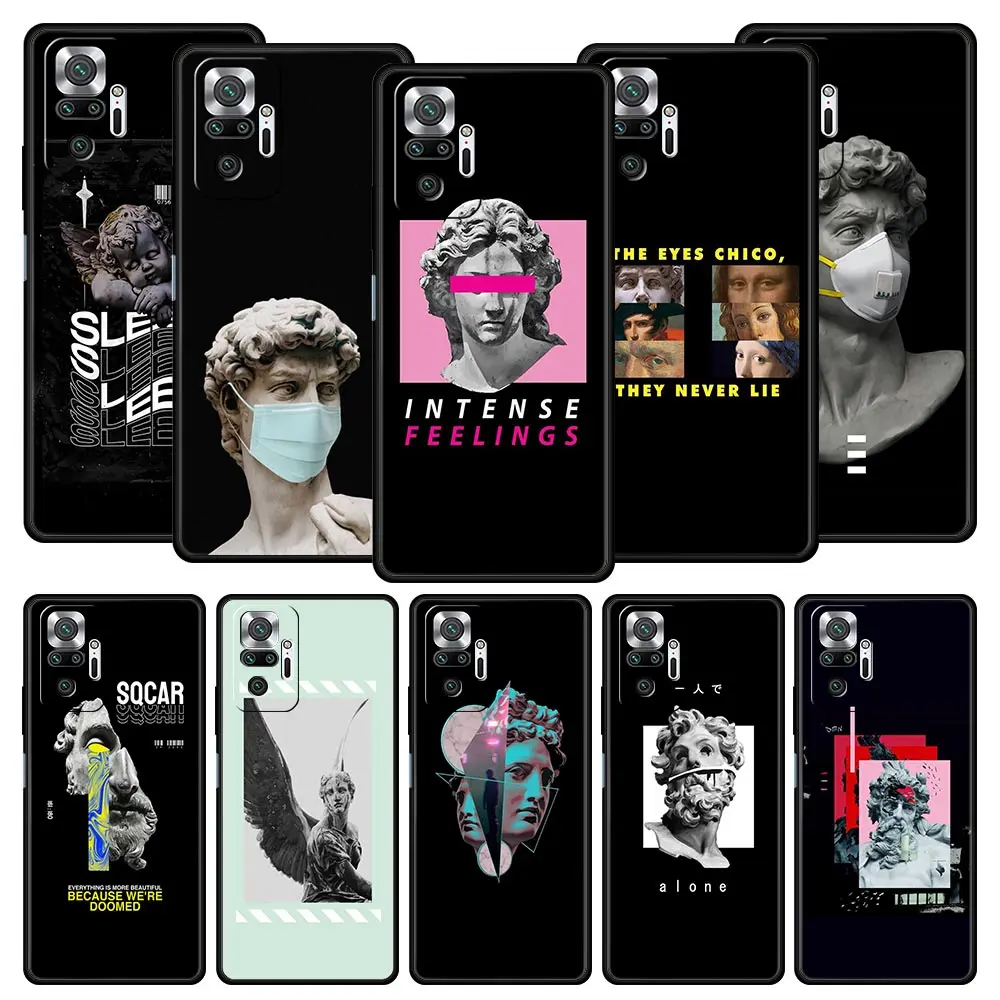 Cartoon Statue Abst…