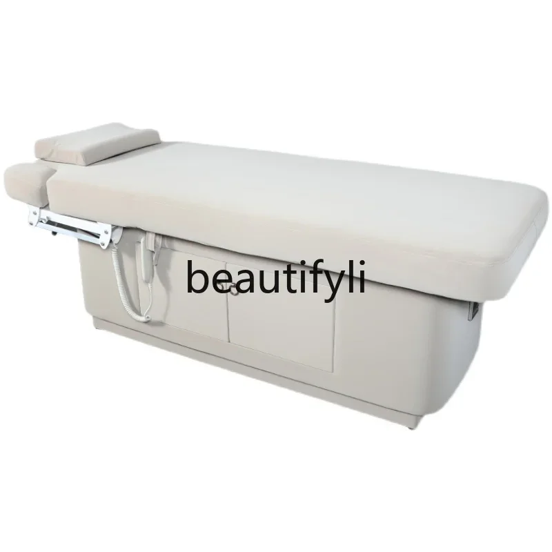 Latex electric beauty bed, massage bed, constant temperature heating physiotherapy bed, body micro-bed